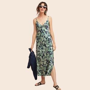 Anthropologie Corey Lynn Calter Bias Slip Dress Size Large